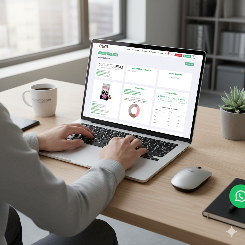 COA Análisis cromatografico